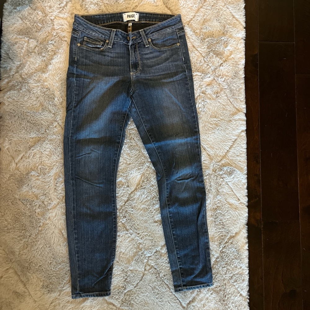 PAIGE Verdugo Ankle Petite Jeans